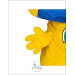 Cute Happy Mushroom Mascot Costume