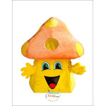 Lovely Mushroom Mascot Costume