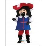 Musketeer Porthos mascot costume