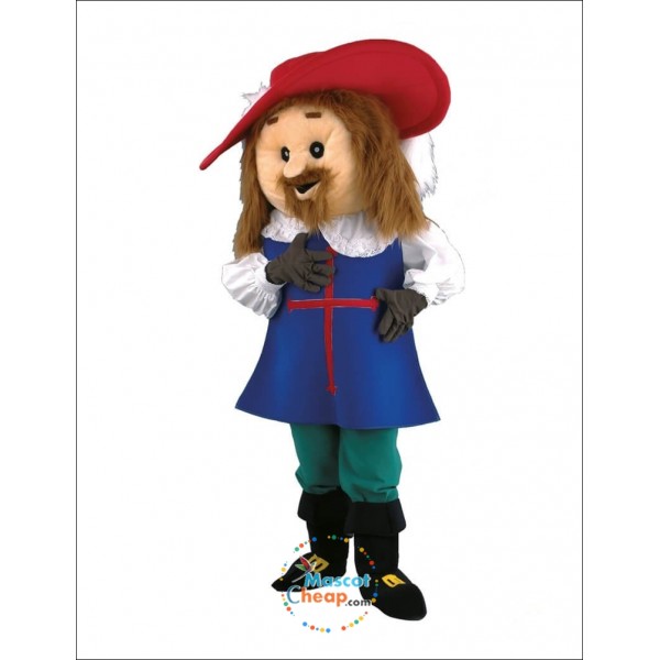 Musketeer D'Artagnan Mascot Costumes