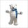 White Cute Bear Mascot Costume