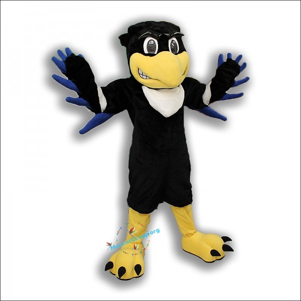 Night Hawk Mascot Costume