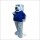 Blue Happy Bear Mascot Costume