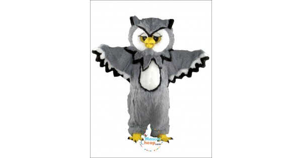 Plush Owl Mascot Costume