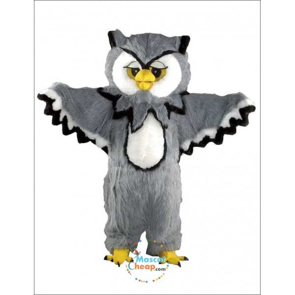 Plush Owl Mascot Costume