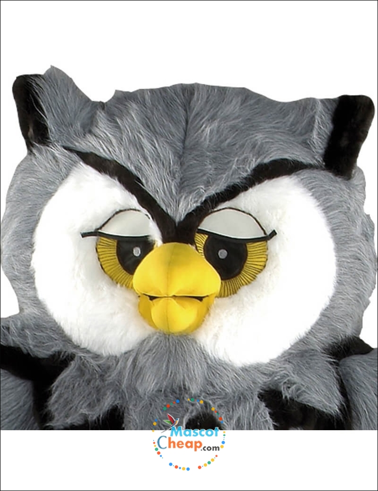 Plush Owl Mascot Costume