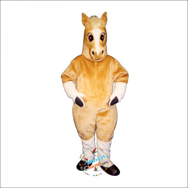 Palomino Mascot Costume