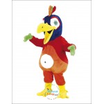 Cute Happy Parrot Mascot Costume