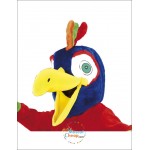 Cute Happy Parrot Mascot Costume
