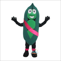 Pea Pod Mascot Costume