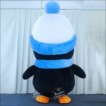Penguin Blue Inflatable Mascot Costume