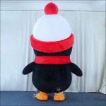Penguin Red Inflatable Mascot Costume
