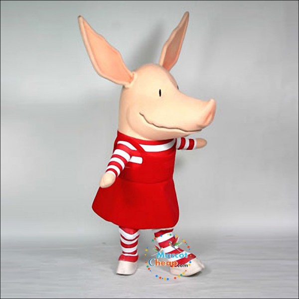 Pig Olivia Watson Mascot Costume