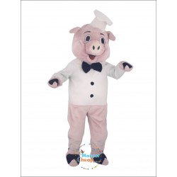 Pig cooker Mascot Costume