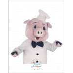 Pig cooker Mascot Costume