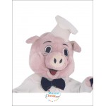 Pig cooker Mascot Costume