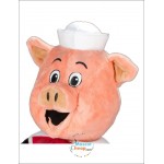 Cute Friendly Pig Mascot Costume