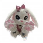 Pink white rabbit Costume Easter Bunny Mascot Costume