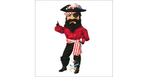 Arthur The Pirate Mascot Costume  Mascot Makers - Custom mascots