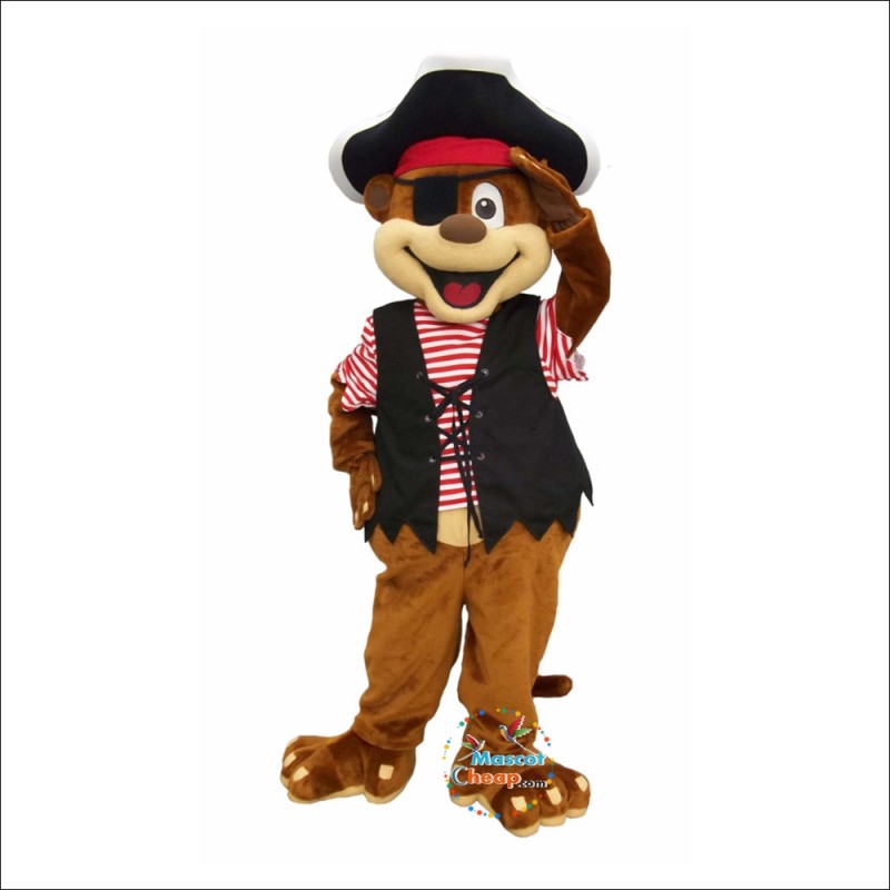 Pirate Handsome Monkey Mascot Costume Hot Sale Online