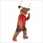 Pismire Ant Emmet Cartoon Mascot Costume