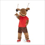 Pismire Ant Emmet Cartoon Mascot Costume