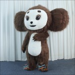 Plush Big Eared Monkey Inflatable Mascot Costume Plush Big Eared Monkey Inflatable Mascot Costume