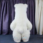 Polar Bear Plush Inflatable Mascot Costume