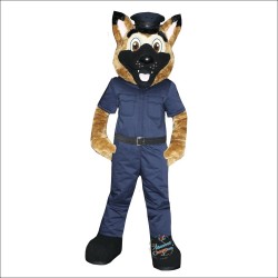 Police Dog Mascot Costume