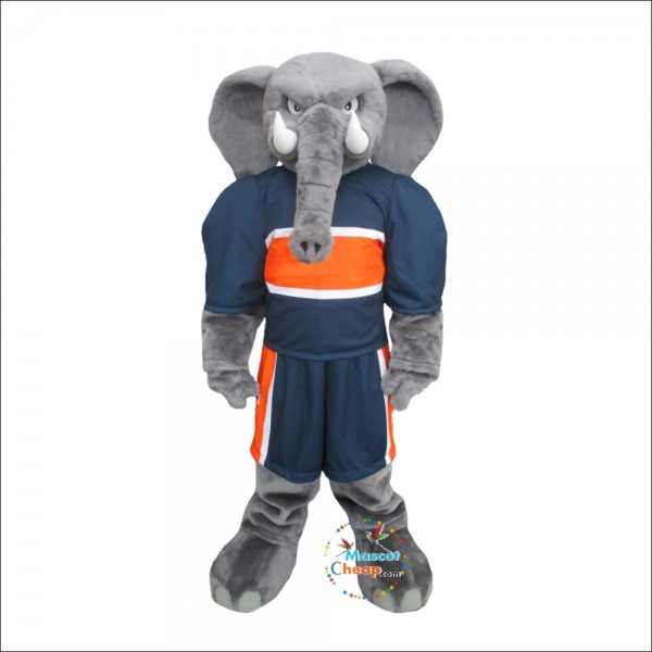 Power Ferocious Elephant Mascot Costume
