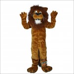 Power Lion Mascot Costume