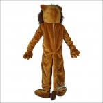 Power Lion Mascot Costume