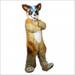 Pretty Fox Dog Mascot Costume