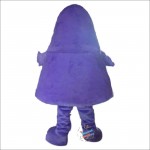 Purple Monster Cartoon Mascot Costume