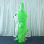 Rabbit Green Bunny Inflatable Mascot Costume