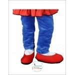 Cute Blue Rabbit Mascot Costume