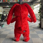 Rabbit Red Bunny Inflatable Mascot Costume
