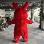 Rabbit Red Bunny Inflatable Mascot Costume