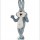 Cute Friendly Rabbit Mascot Costume