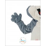 Cute Friendly Rabbit Mascot Costume