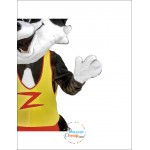 Cute Happy Raccoon Mascot Costume