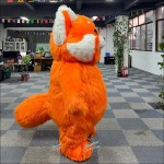 Raccoon Plush Inflatable Mascot Costume