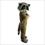 Racoon Wildcat Cartoon Mascot Costume