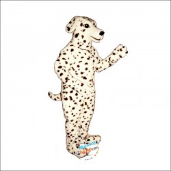 Realistic Dalmatian Mascot Costume