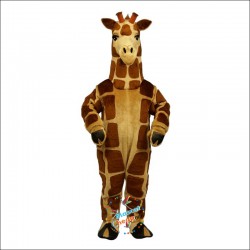 Realistic Giraffe Mascot Costume