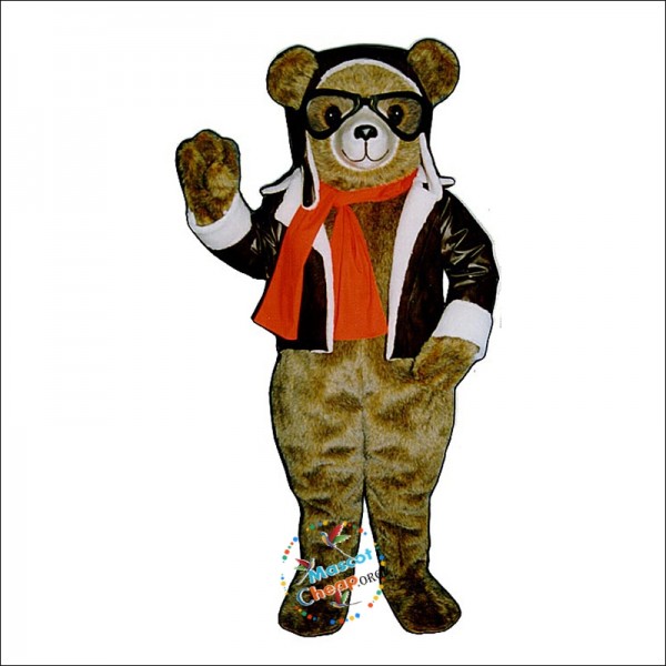 Red Bearon Mascot Costume