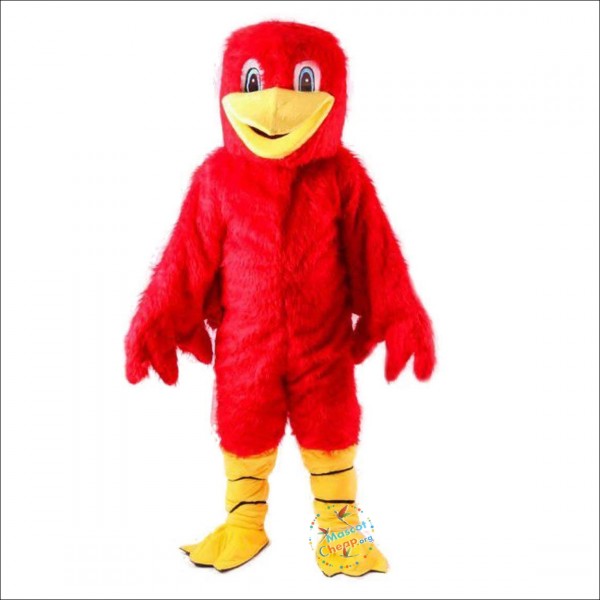 Red Bird Cartoon Mascot Costume Red Bird Cartoon Mascot Costume