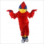 Red Eagle, Bird Cartoon Mascot Costume