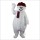 Red Hat Snowman Mascot Costume