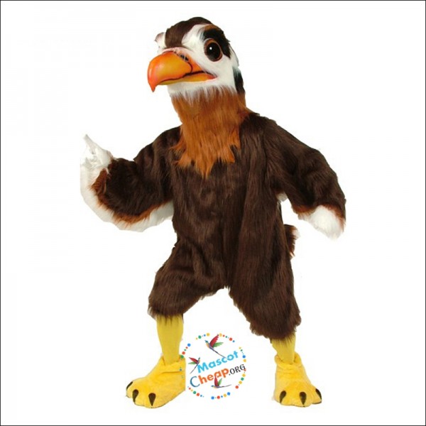 Regal Hawk Mascot Costume